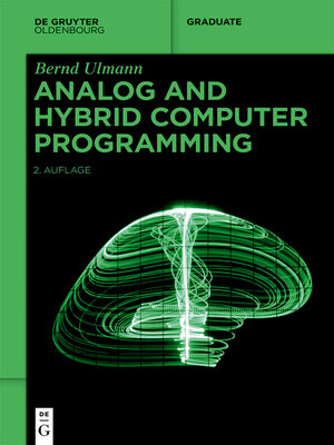 cover image of Analog and Hybrid Computer Programming